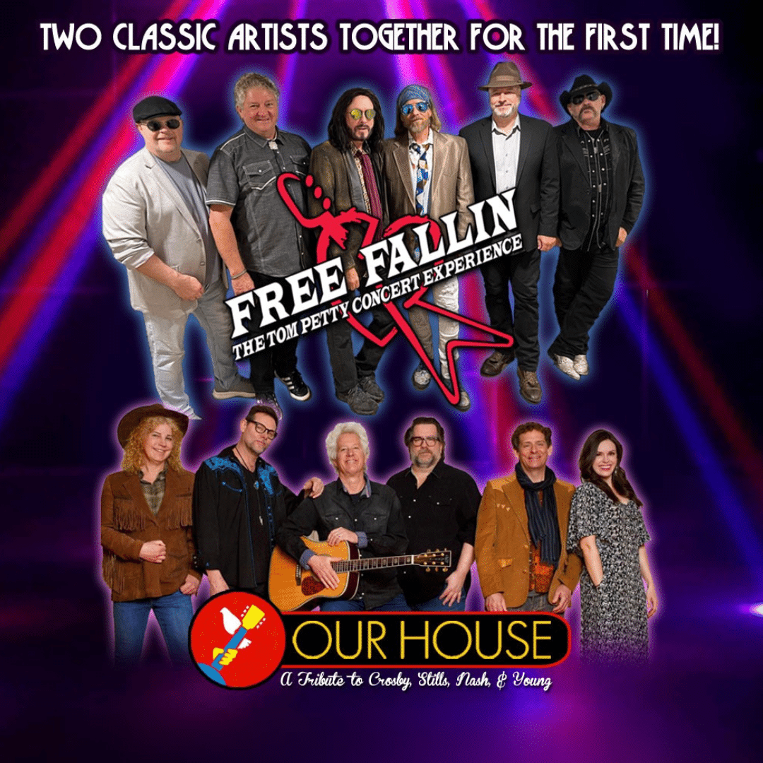 FREE FALLIN - TRIBUTE TO TOM PETTY and OUR HOUSE - TRIBUTE TO CSNY