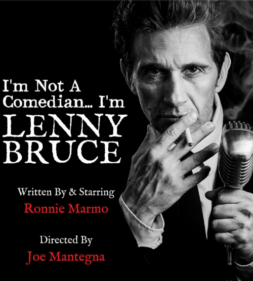 100 years of Lenny Bruce "I'm not a Comedian, I'm Lenny Bruce" theatrical production