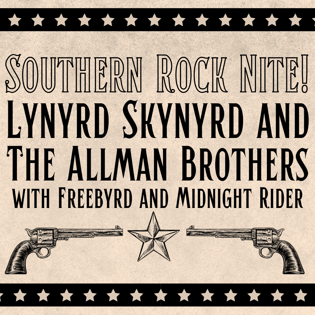 Southern Rock Nite at the Arcada Theatre with Tributes to Lynyrd Skynyrd and The Allman Brothers