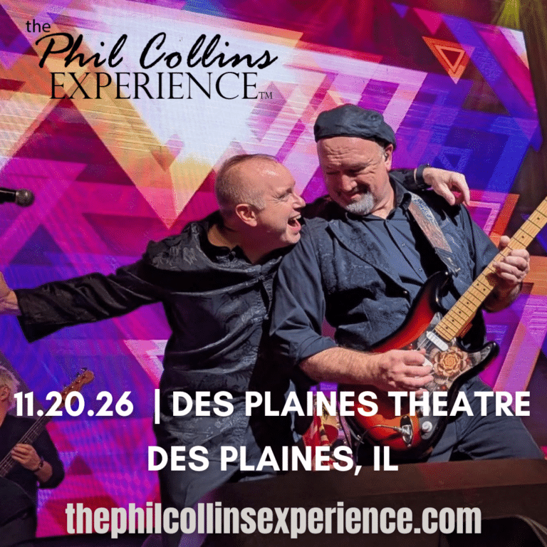 An Unforgettable Night of Phil Collins & Genesis Hits Comes to Des Plaines Theatre