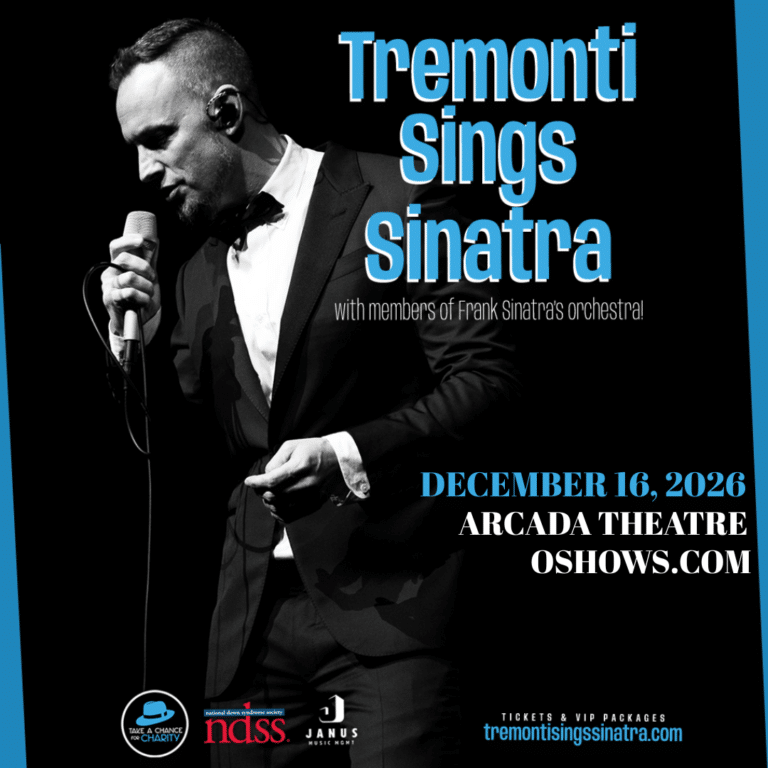 MARK TREMONTI SINGS FRANK SINATRA TO PLAY ARCADA THEATRE FOR A SPECIAL HOLIDAY PERFORMANCE THIS DECEMBER