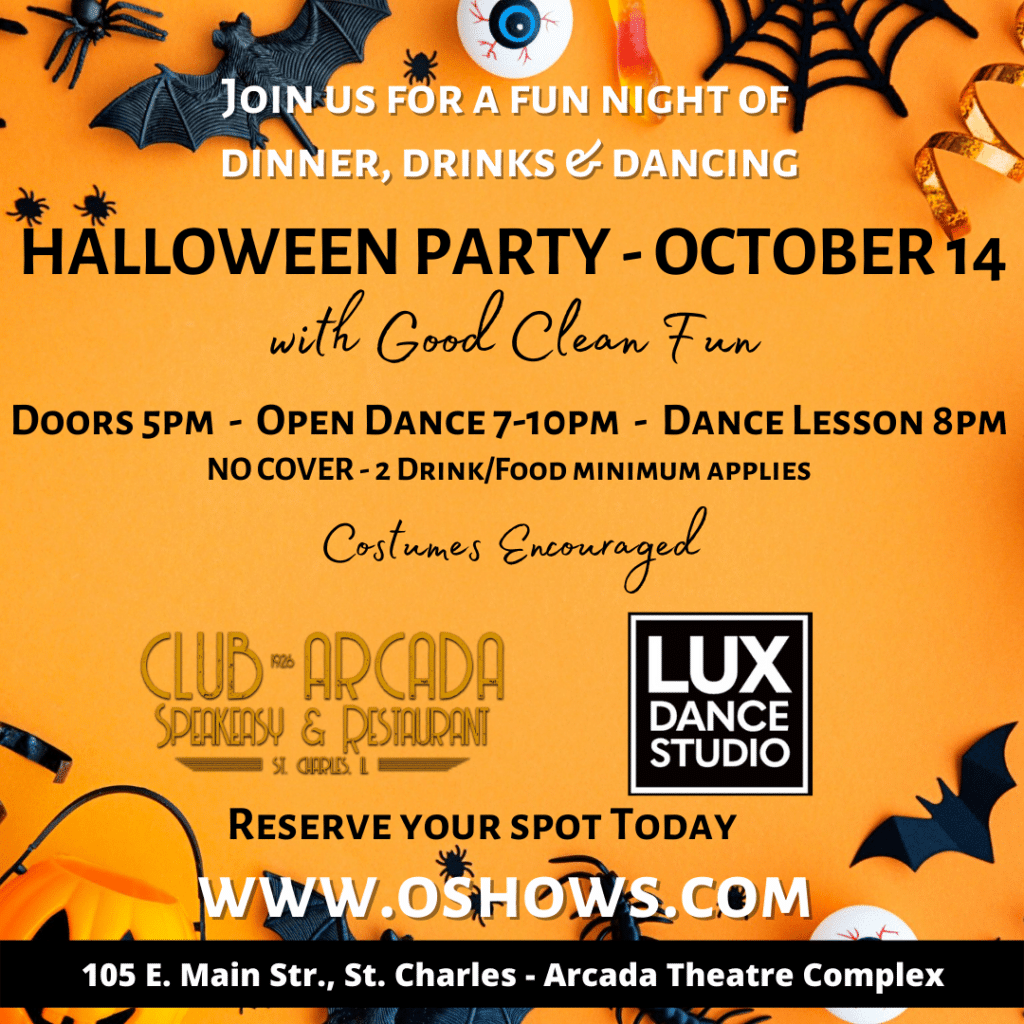 Halloween & Dance Party with LUX Dance Studio featuring Good Clean Fun ...