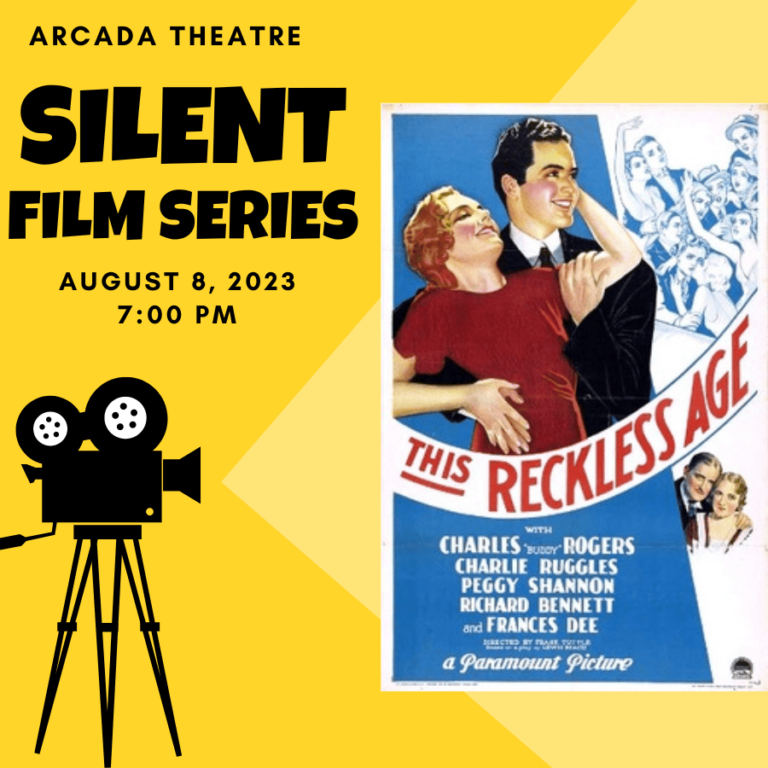 $10 Silent Film Comedy Night – The Reckless Age (1924)